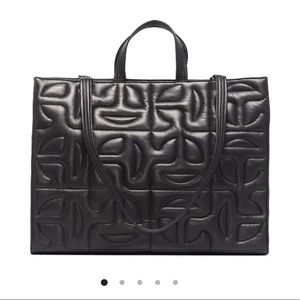 TELFAR x MOOSE KNUCKLES quilted large shopper w/ bag insert